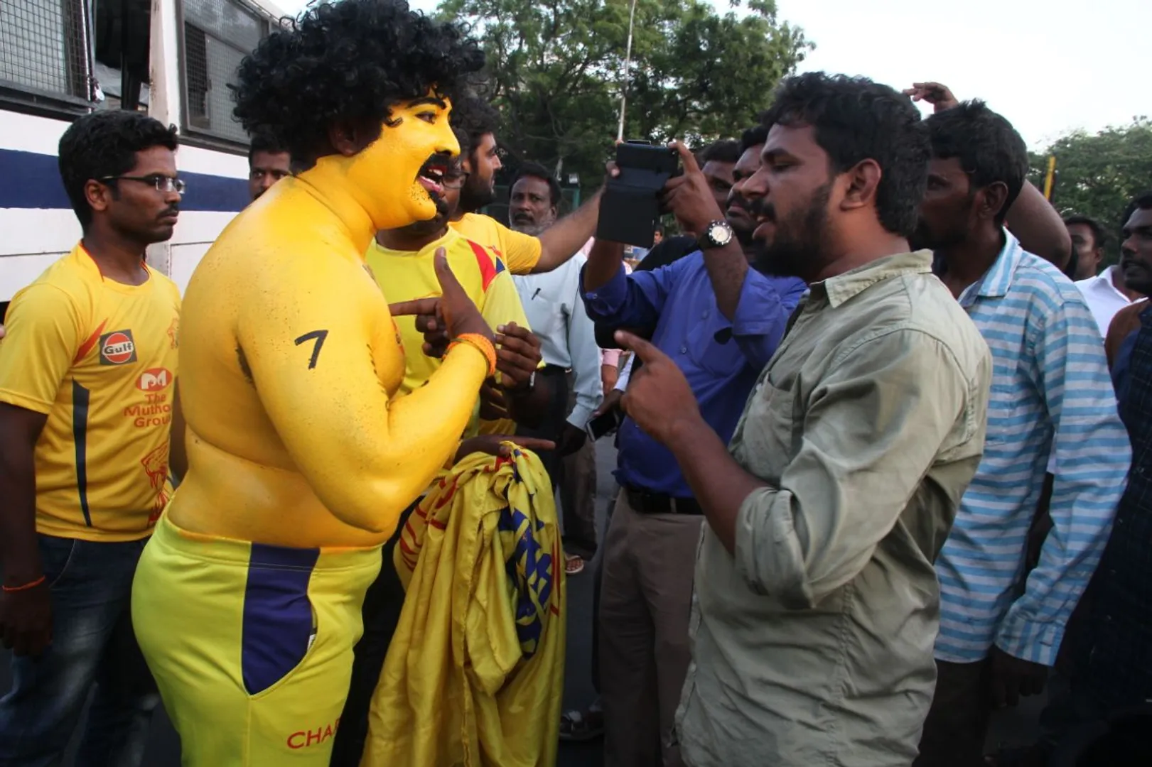 dhoni fan
